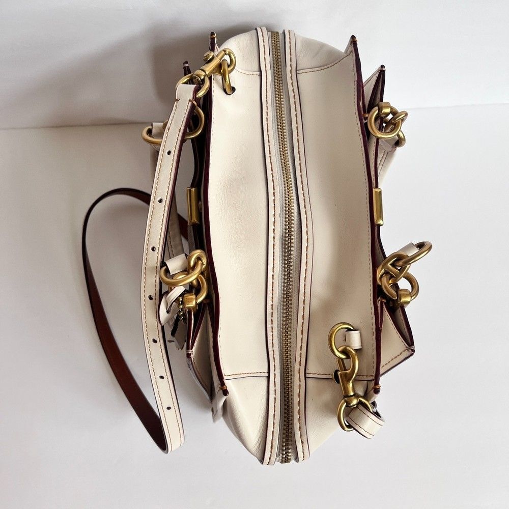 Coach Dreamer Chalk Signature Crossbody Tote Bag … - image 7